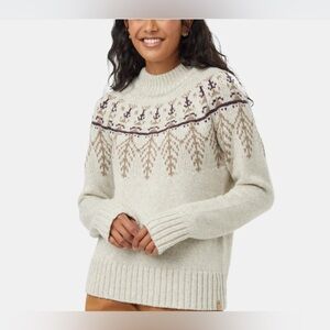 tentree Women's Highline Wool Intarsia Sweater XS